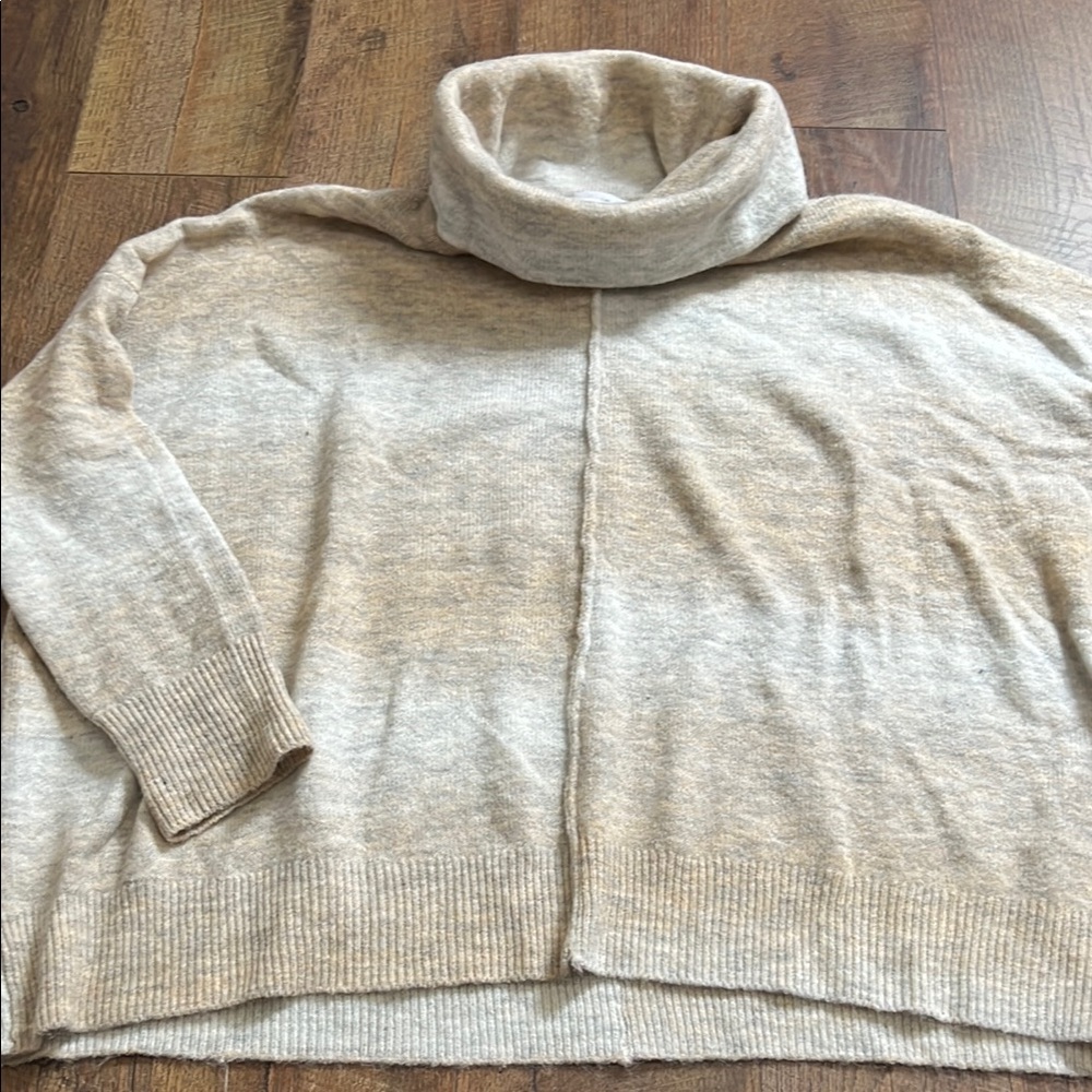 Cozy Cream Turtleneck Sweater